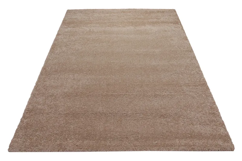 Teppich 160x230 Wohnzimmer Karamell