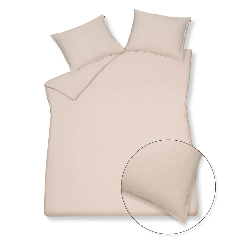 Dekbedovertrek PURE 24 Pale Pink 140x220 cm (katoen)