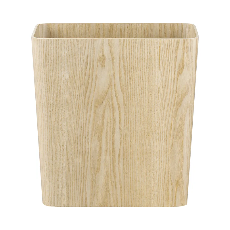 WILO papiermand hout (rechthoek)