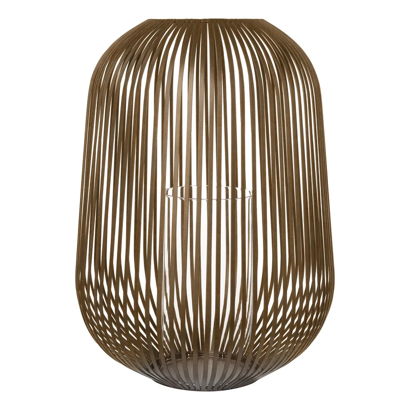 Cilindervormig glas voor Lito windlicht large