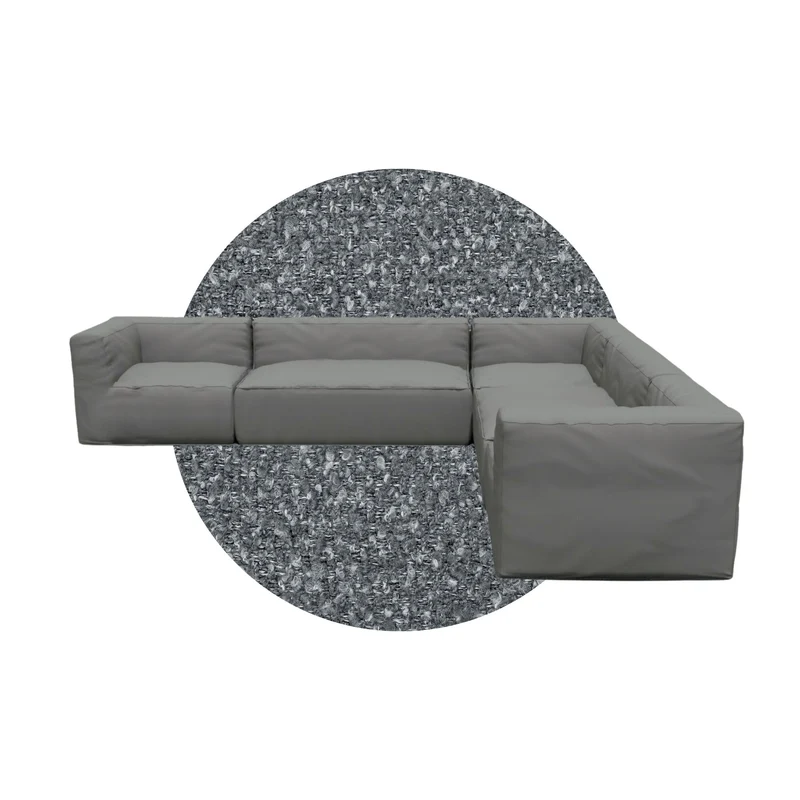 GROW loungebank F Stone Boucle