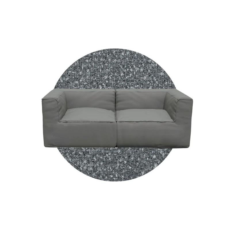 GROW loungebank E Stone Boucle
