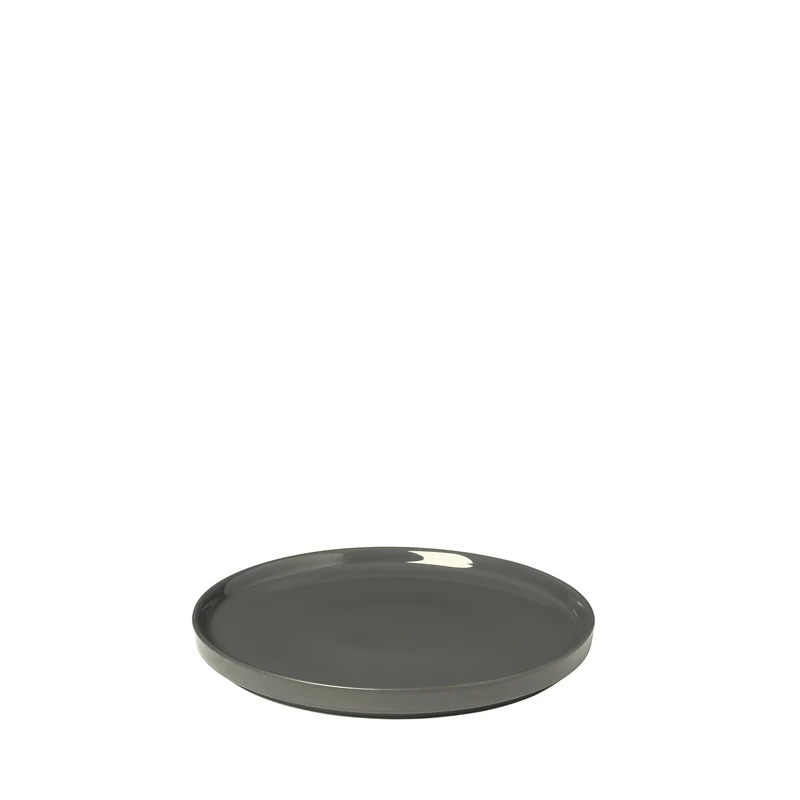 PILAR plat bord 20 cm Pewter (set/4)