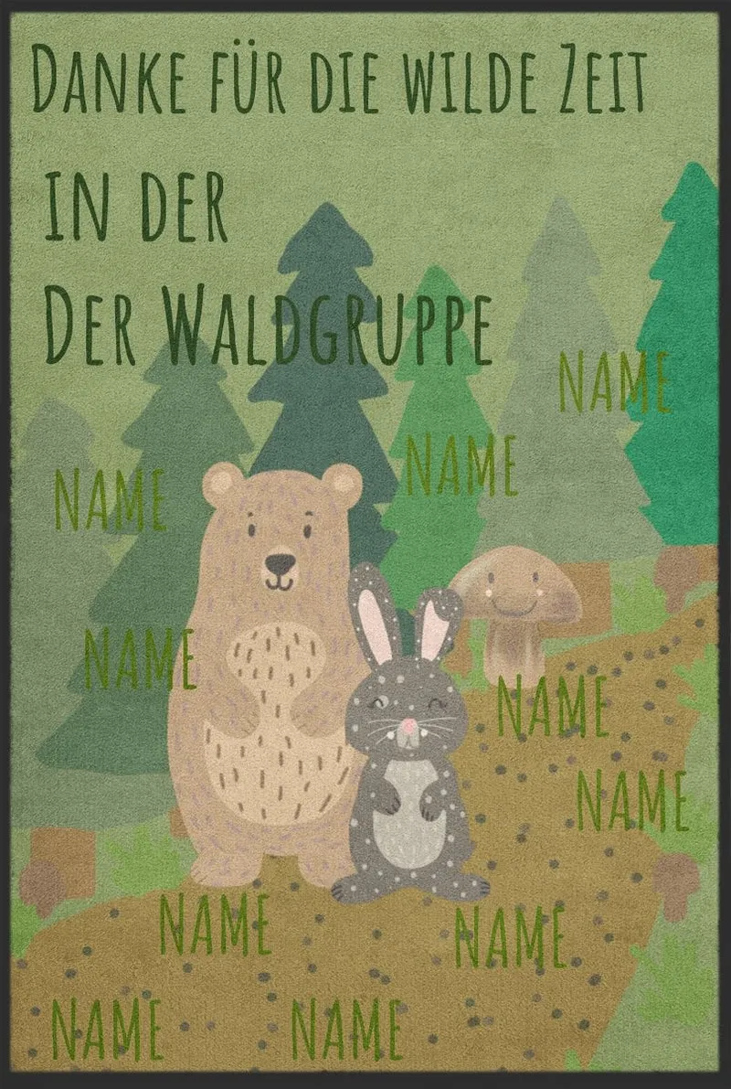 Abschiedsgeschenk Fussmatte 10211