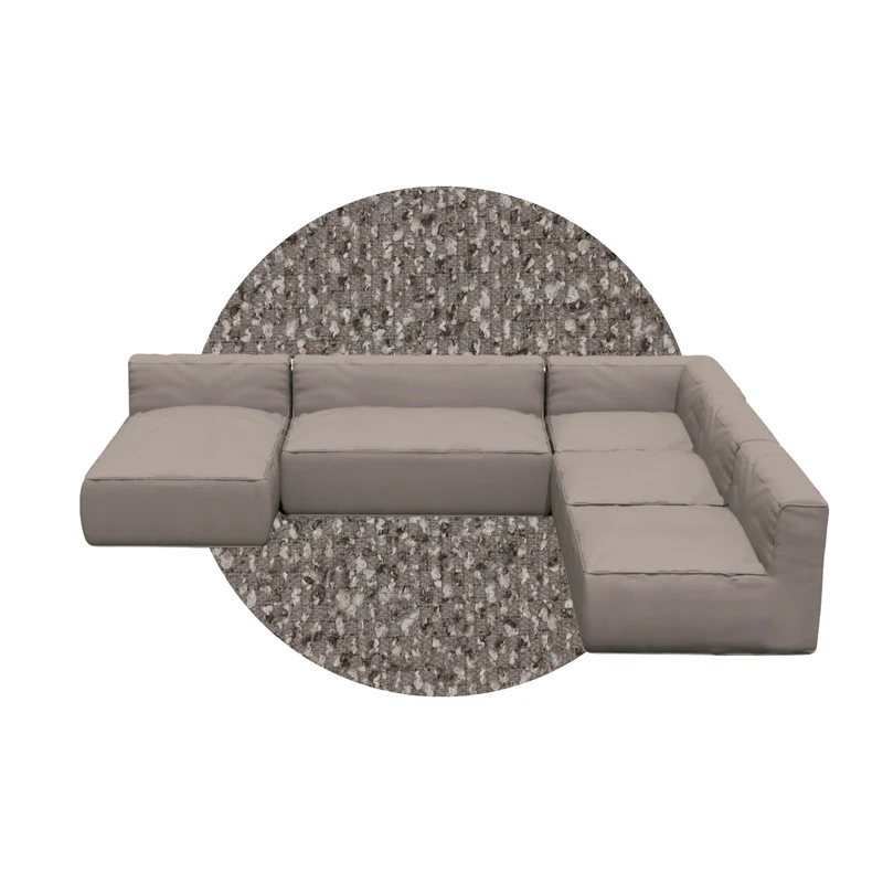 GROW loungebank H Earth Boucle