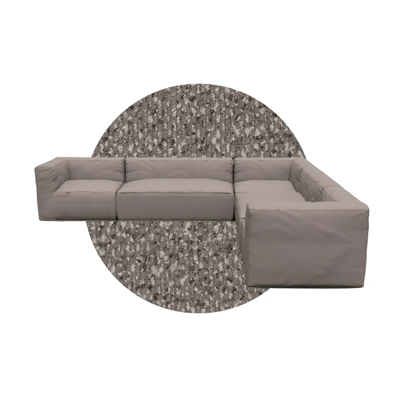 GROW loungebank F Earth Boucle