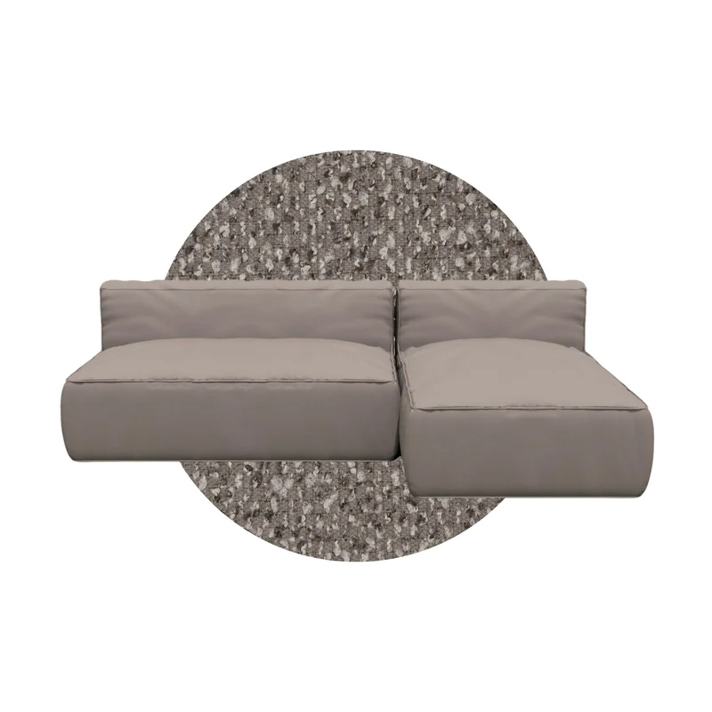 GROW loungebank C Earth Boucle