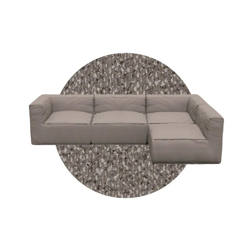 GROW loungebank A Earth Boucle