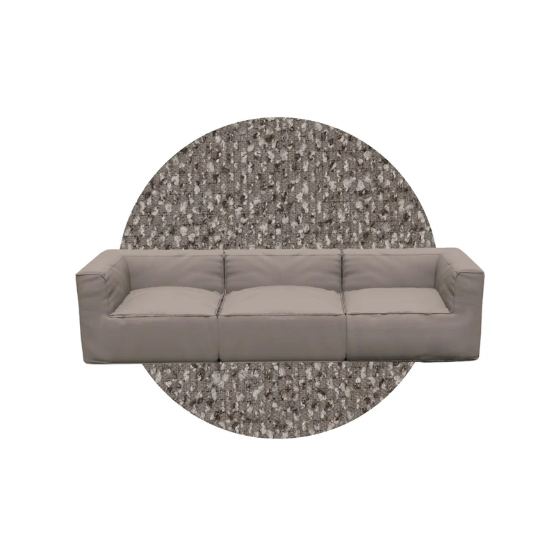 GROW loungebank B Earth Boucle