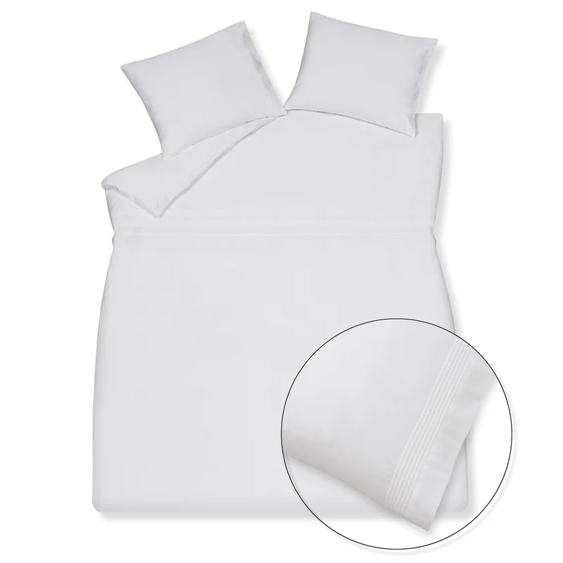 PURITY PORTOFINO dekbedovertrek White 140x220 cm