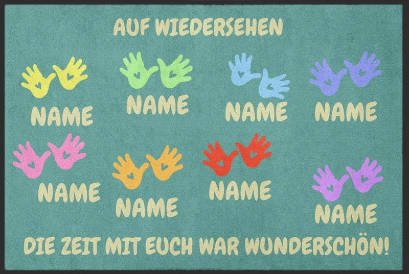 Abschiedsgeschenk Fussmatte 10287