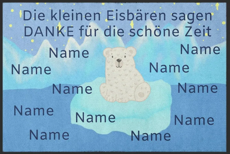 Abschiedsgeschenk Fussmatte 10222