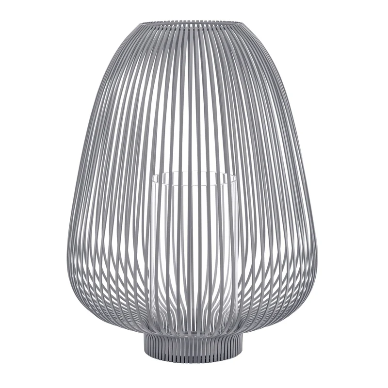 LYVA lantaarn Steel Grey large