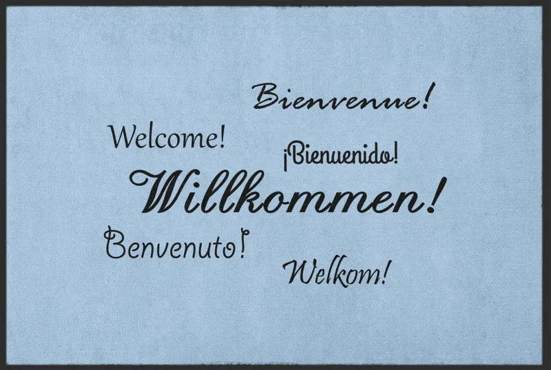 Fussmatte Willkommen 10502