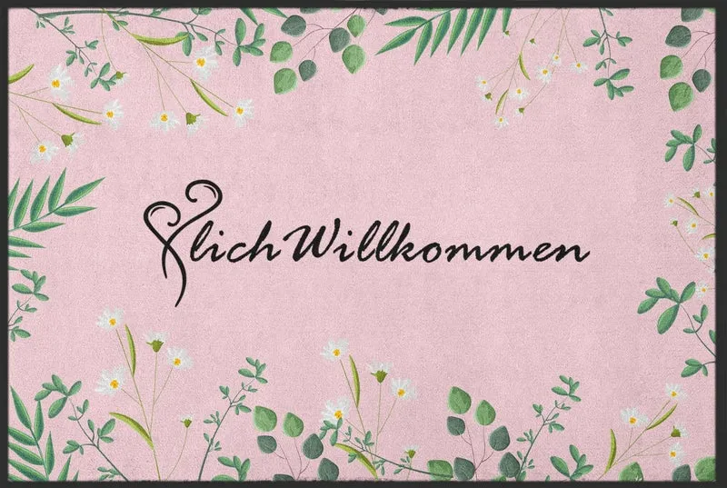 Fussmatte Herzlich Willkommen 10487