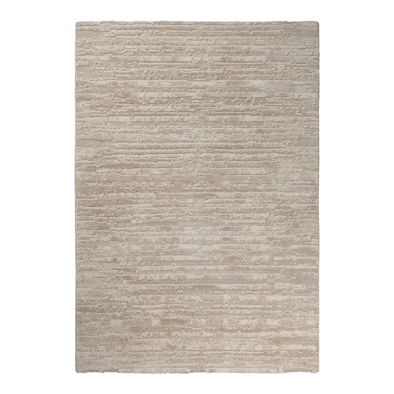Kurzflor Teppich Creme Beige "Peer" WECONhome