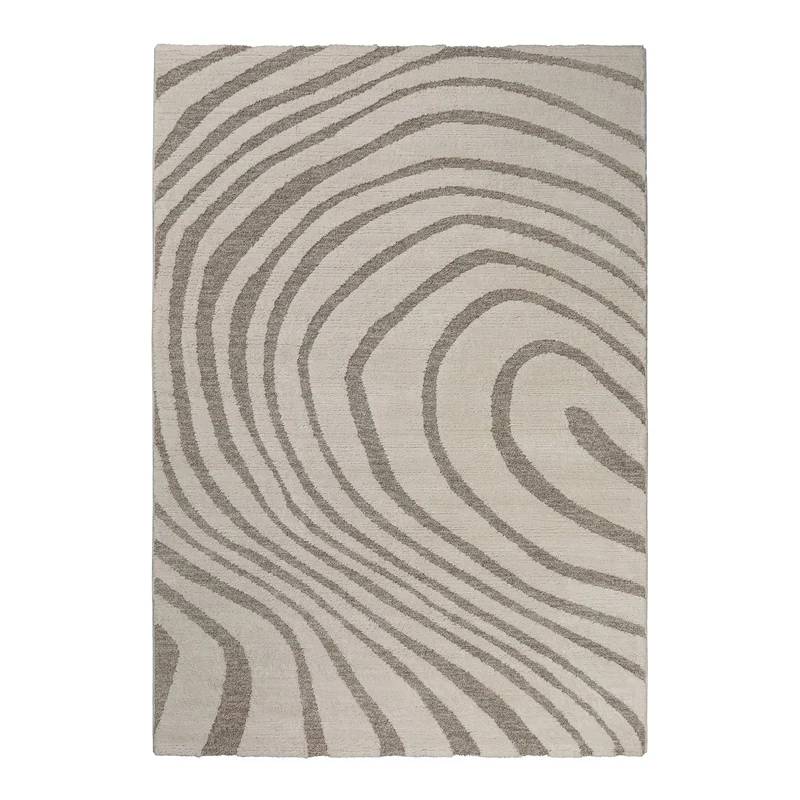 Kurzflor Teppich Creme Beige "Björn" WECONhome