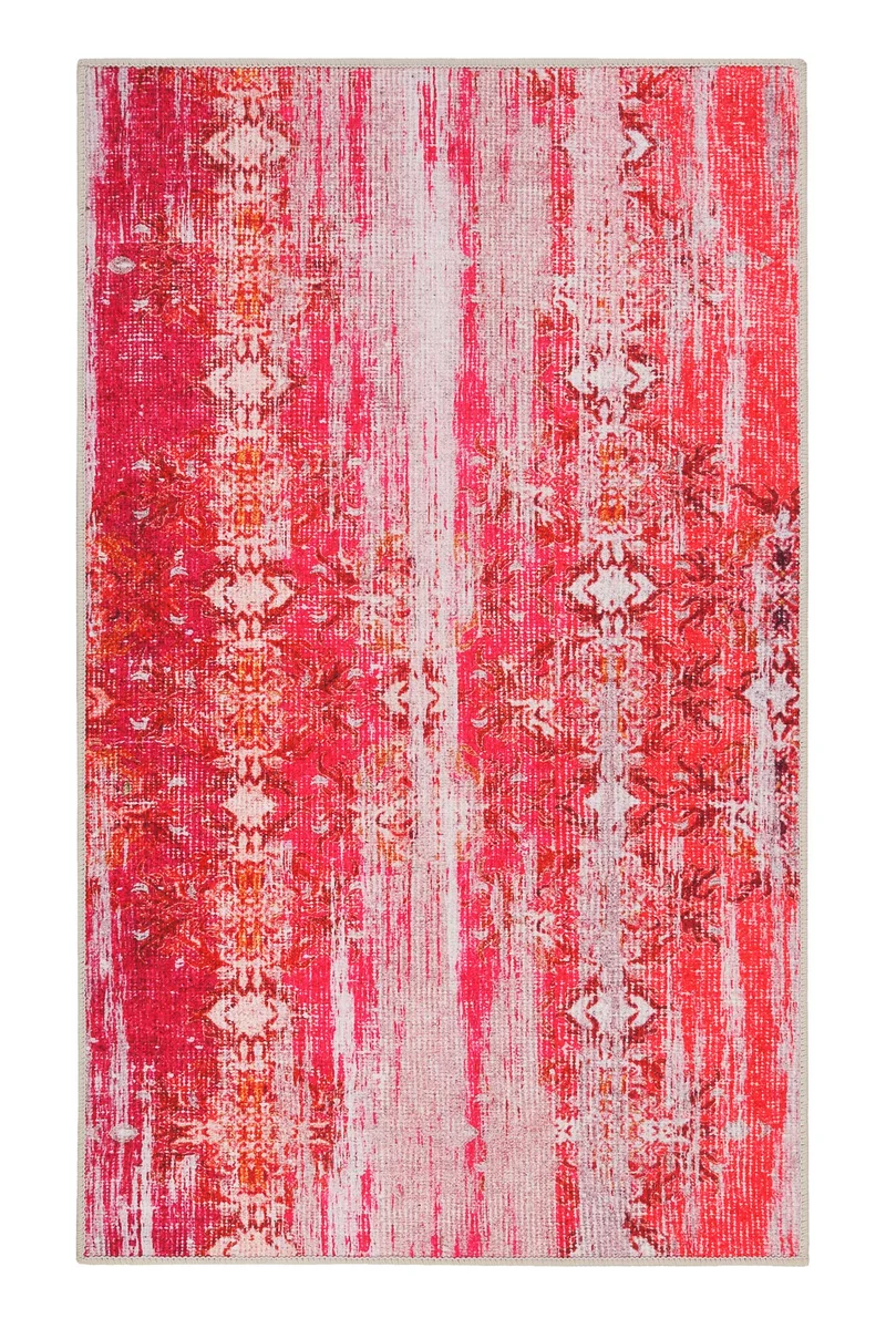 Badteppich Rot Orange Vintage "Sydney" WECONhome