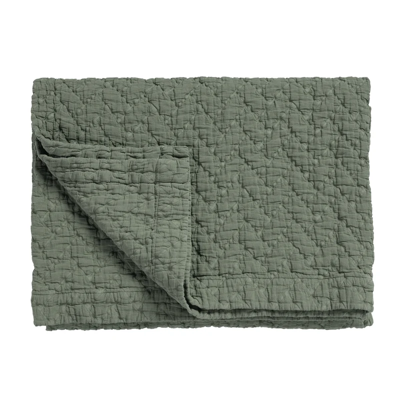 PURE 10 sprei Sage Green 180x260 cm