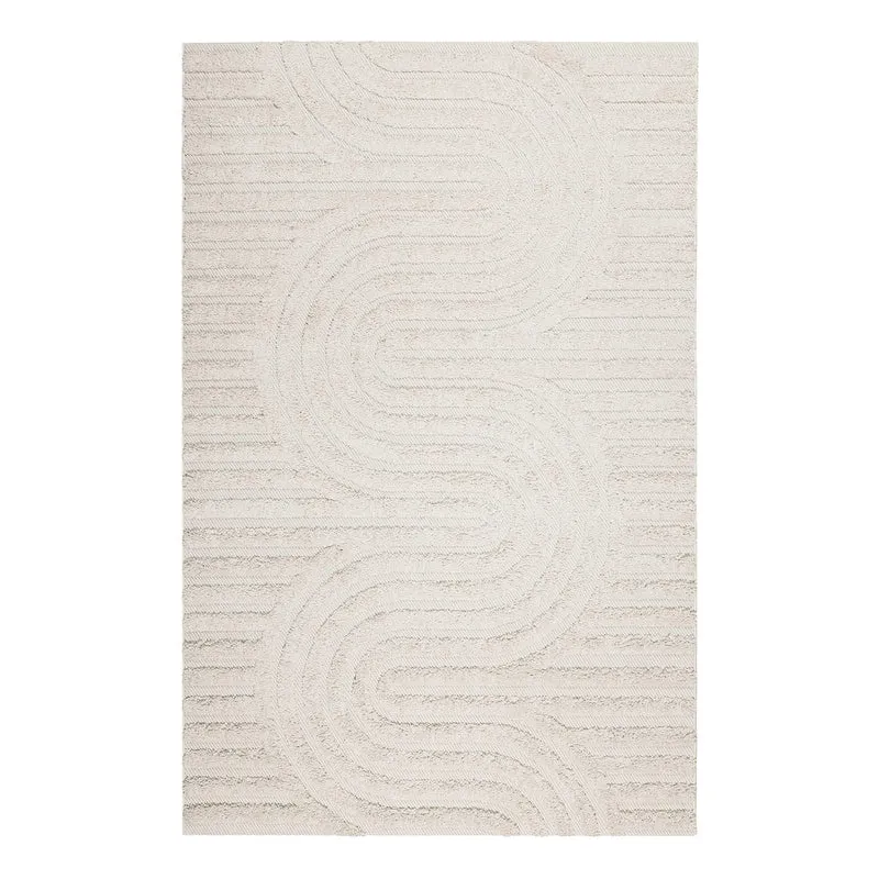 Esprit Teppich In- und Outdoor Creme Beige "Miles"
