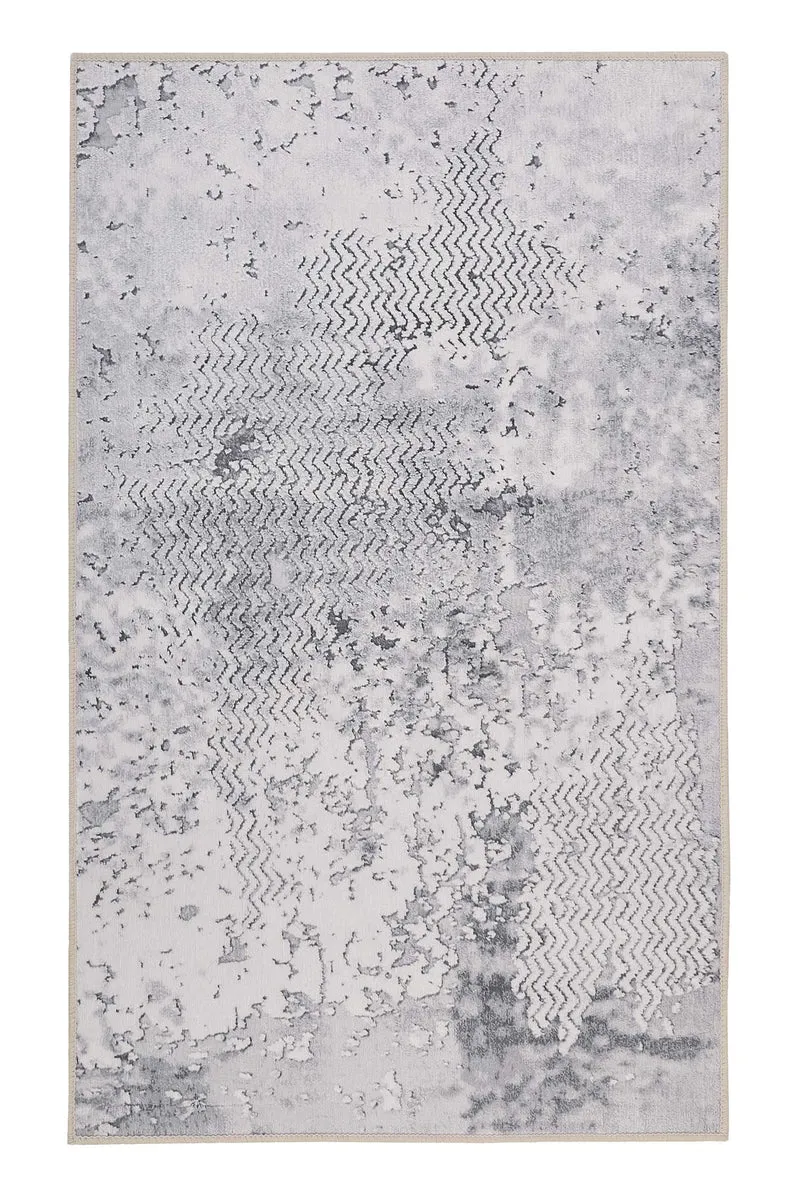 Badteppich Grau Vintage "Room 9" WECONhome