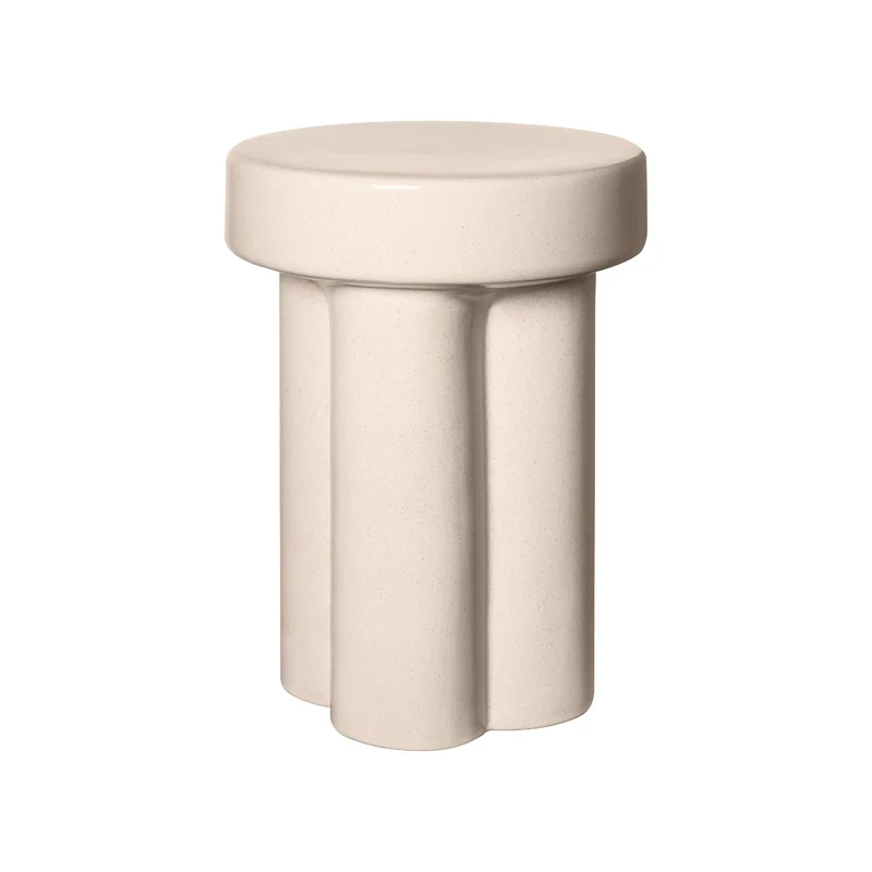 TORU bijzettafel Lily White hoog