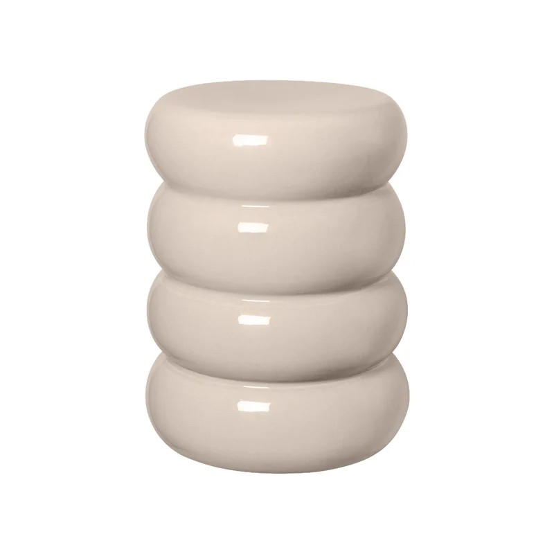 TORU bijzettafel Lily White rond