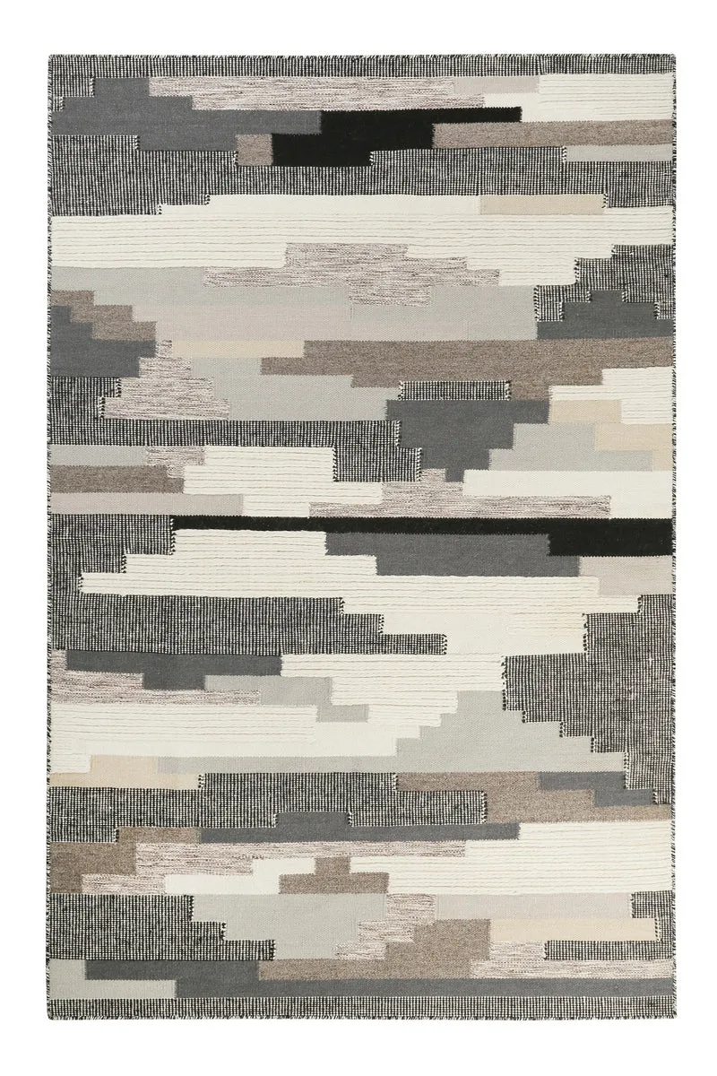 Esprit Kelim Beige Taupe aus Wolle "Natham"