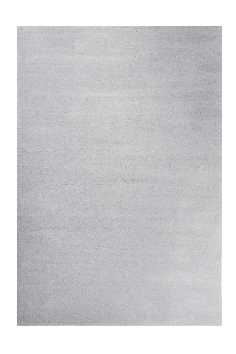 Esprit Teppich Hellgrau Blau Hochflor "Loft"