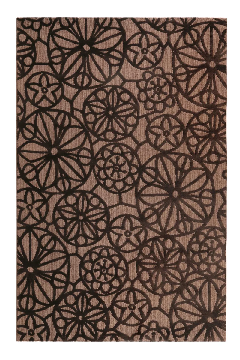 Esprit Wollteppich Braun "Society Circle"