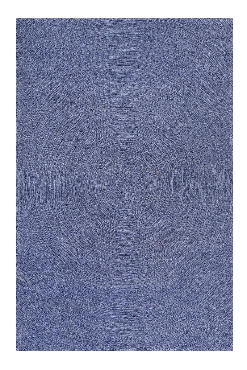 Esprit Teppich Blau meliert aus Wolle "Colour In Motion"