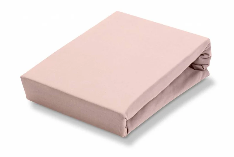 JERSEY SUPREME splittopper hoeslaken Sepia Pink
