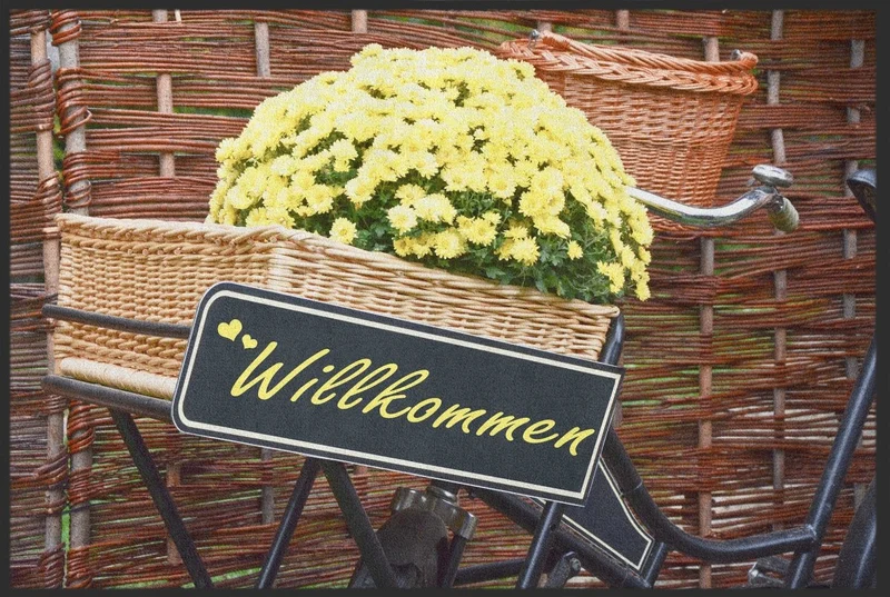 Fussmatte Willkommen 10034