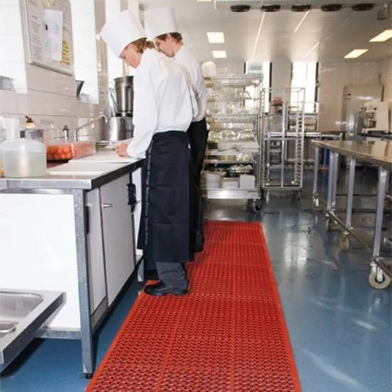 KÜCHENMATTE 562 RD SANITOP ROT