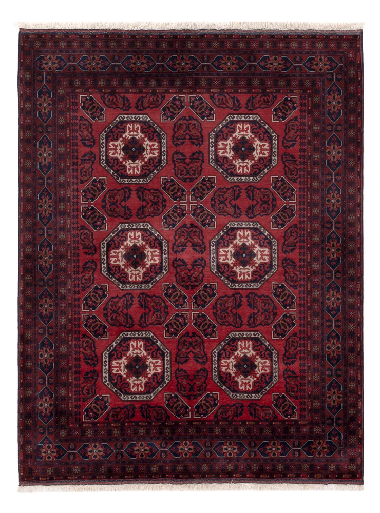 Afghan Teppich 151x198cm - Orientteppich