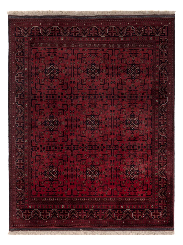 Afghan Teppich 148x191cm - Orientteppich