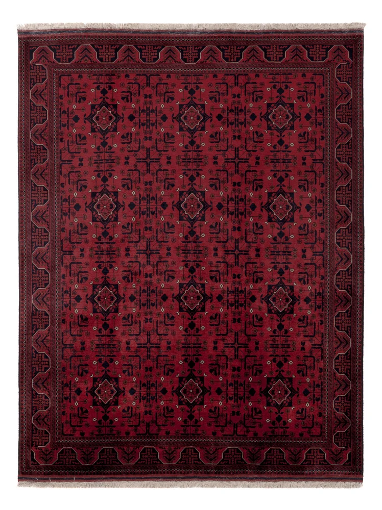 Afghan Teppich - Royal - 149 x 193 cm - rot