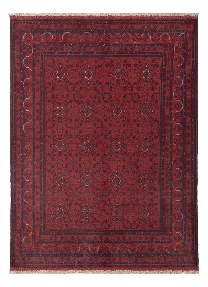 Afghan Teppich - Kunduz - 172 x 236 cm - rot