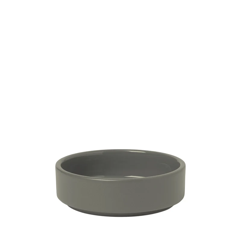 PILAR kom 10 cm Pewter (set/4)