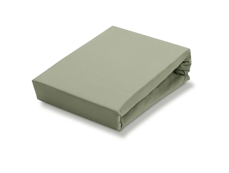 JERSEY SOFT splittopper hoeslaken Light Olive