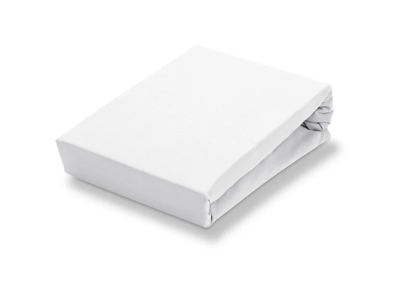 JERSEY SOFT splittopper hoeslaken White