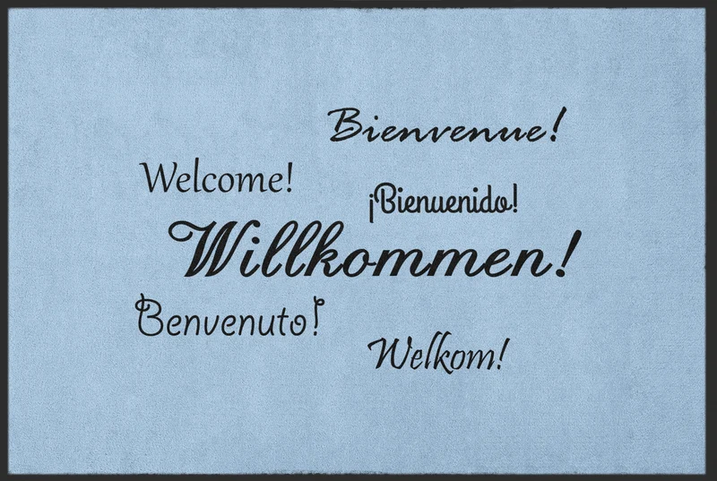 Sauberlaufmatte Willkommen 10502