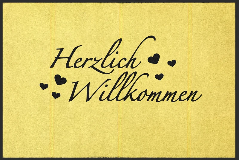 Sauberlaufmatte Herzlich Willkommen 10491