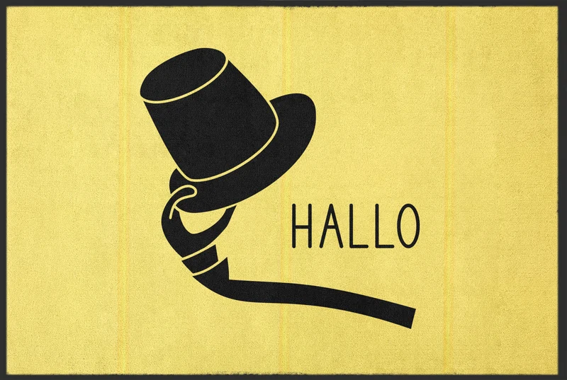 Sauberlaufmatte Hallo 10489