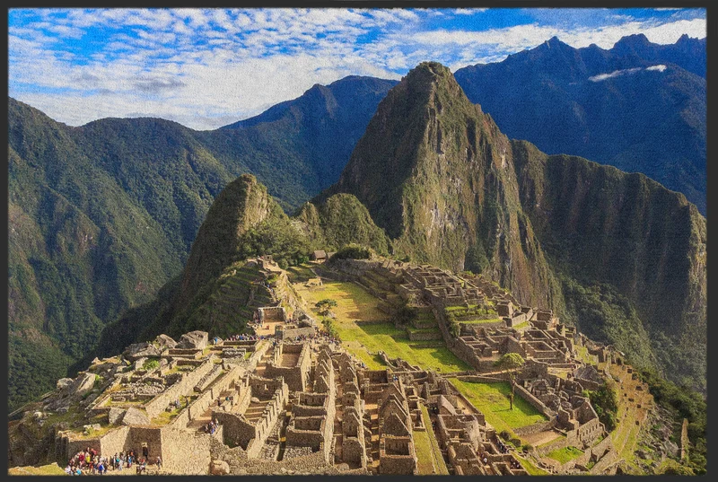 Sauberlaufmatte Machu Picchu 10377