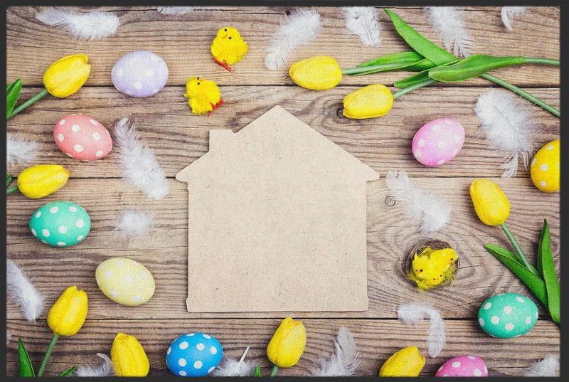 Sauberlaufmatte Ostern 10231