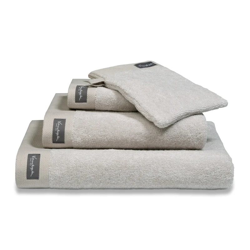 HOME gastendoek Mouliné White (set/6)