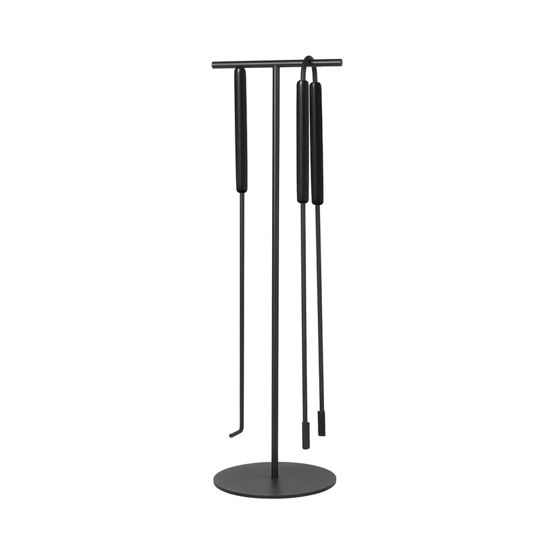 ASHI 3-delige openhaardset Black Oak