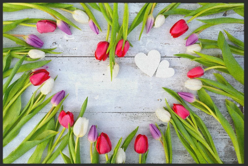 Sauberlaufmatte Tulpen 10047