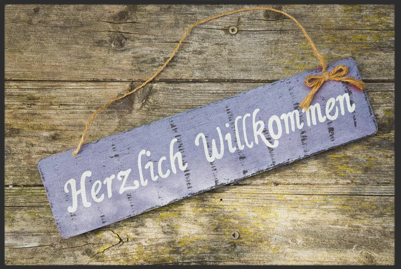 Sauberlaufmatte Herzlich Willkommen 10037